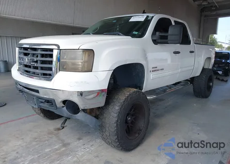 2008 GMC Sierra 2500Hd Sle2 z USA, uszkodzony, nr VIN 1GTHC23658F152144